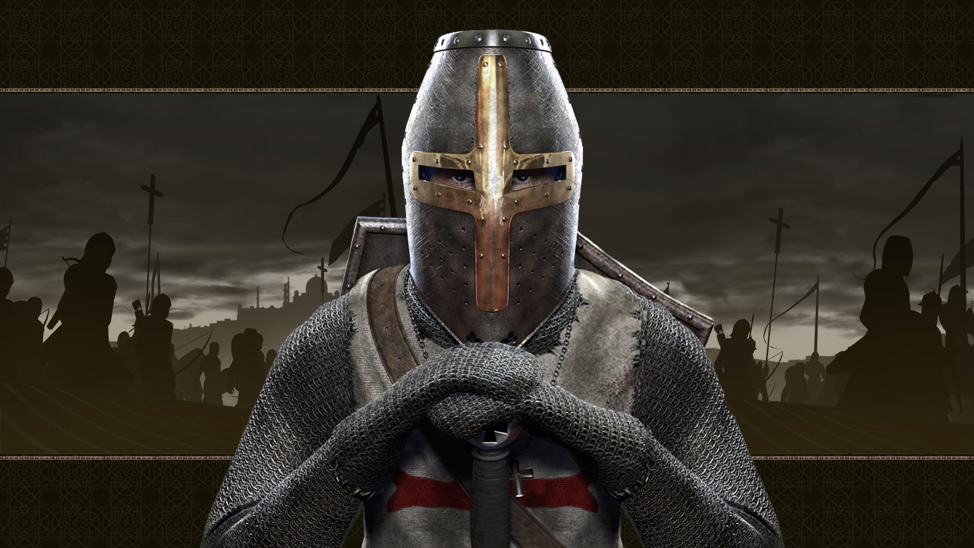 Crusader Knight Puter Wallpaper Desktop Background