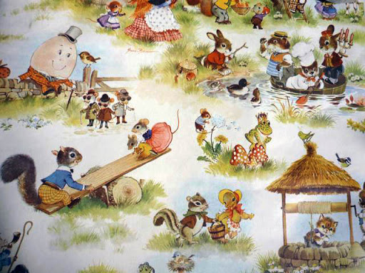 Vintage Children S Wallpaper Fromthelark