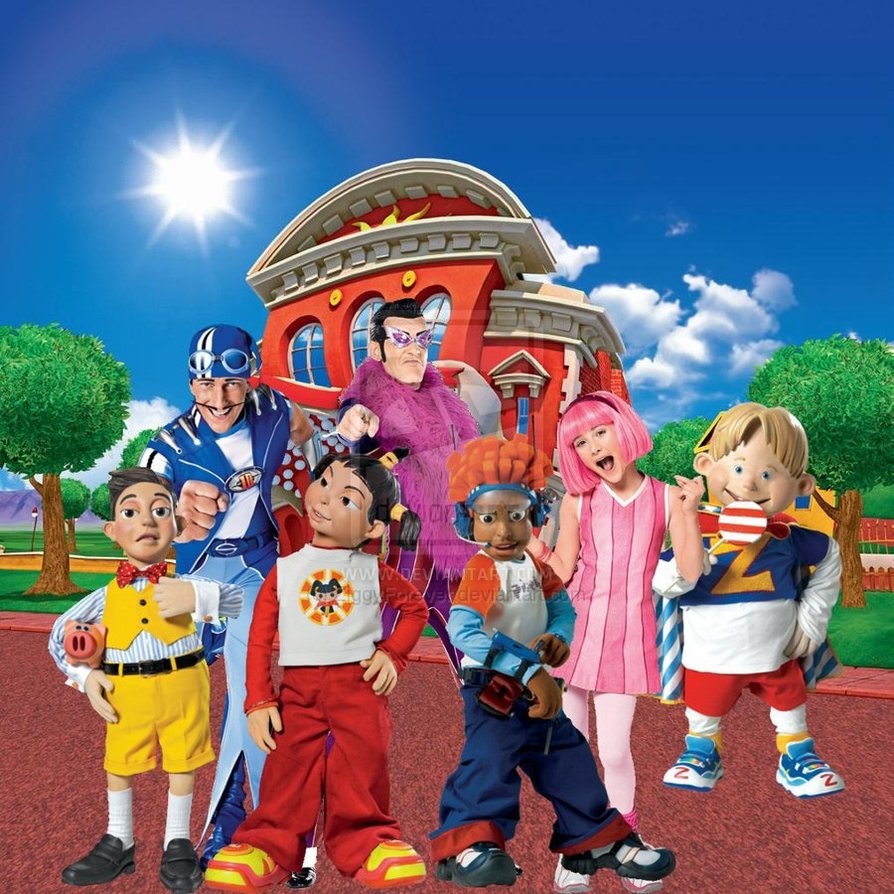 Lazytown Theatre Gang By Ziggyforever