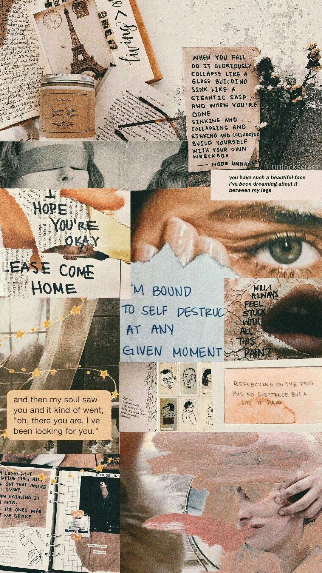 La Renia Aya On Wallpaper Aesthetic Collage