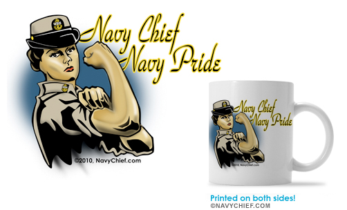 Female Cpo Navy Chief Pride Coffee Mug