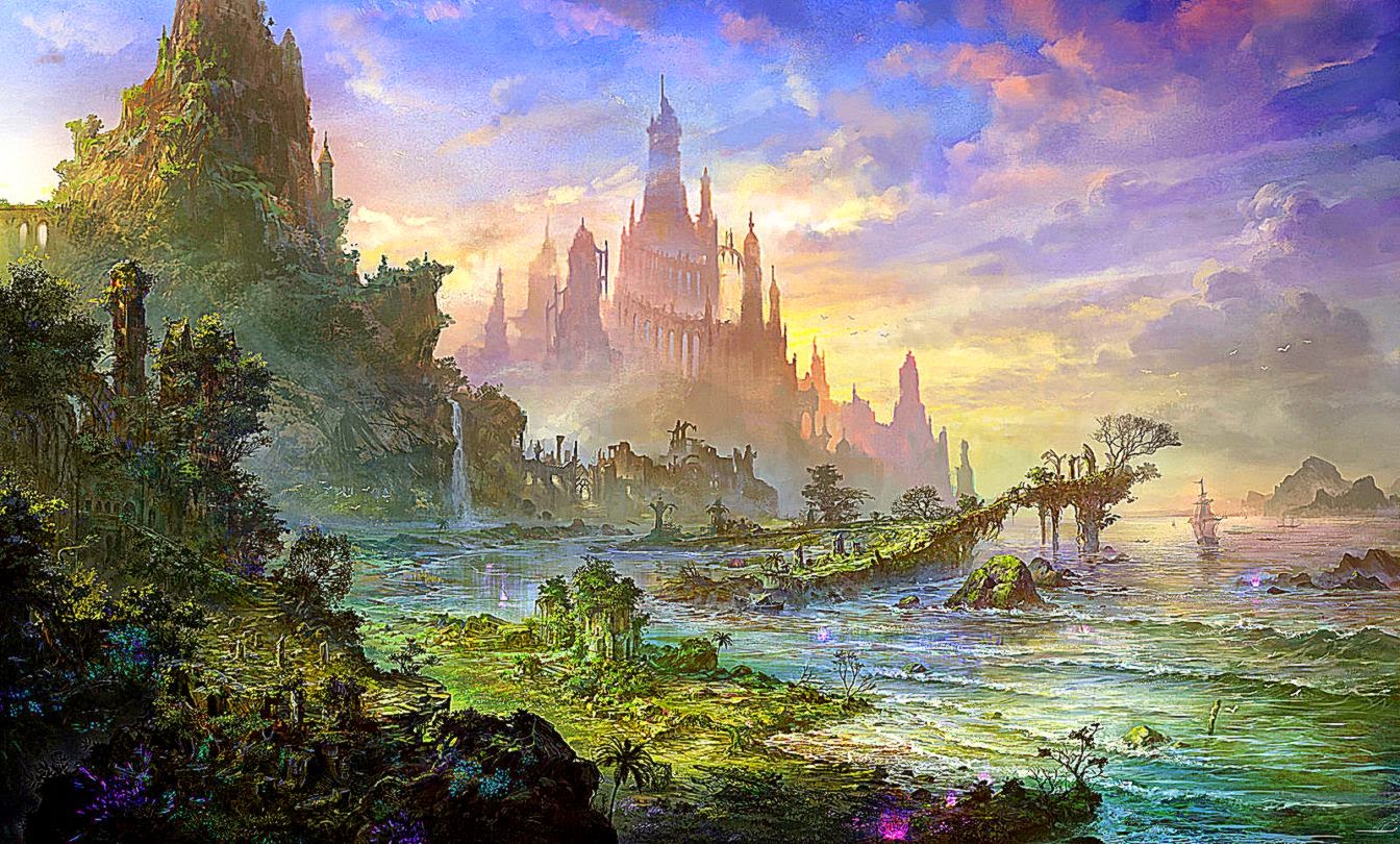 [75+] Fantasy Landscape Wallpapers on WallpaperSafari