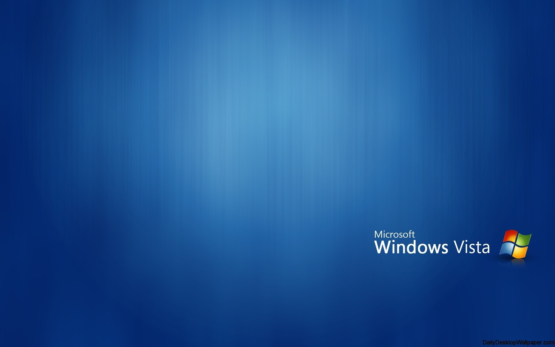 Blue Windows Vista High Res Wallpaper HD