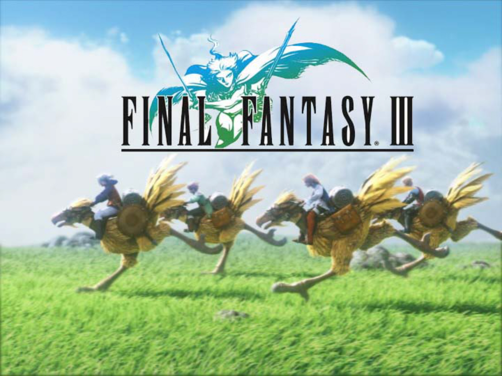 Final Fantasy Iii Chocobo Wallpaper
