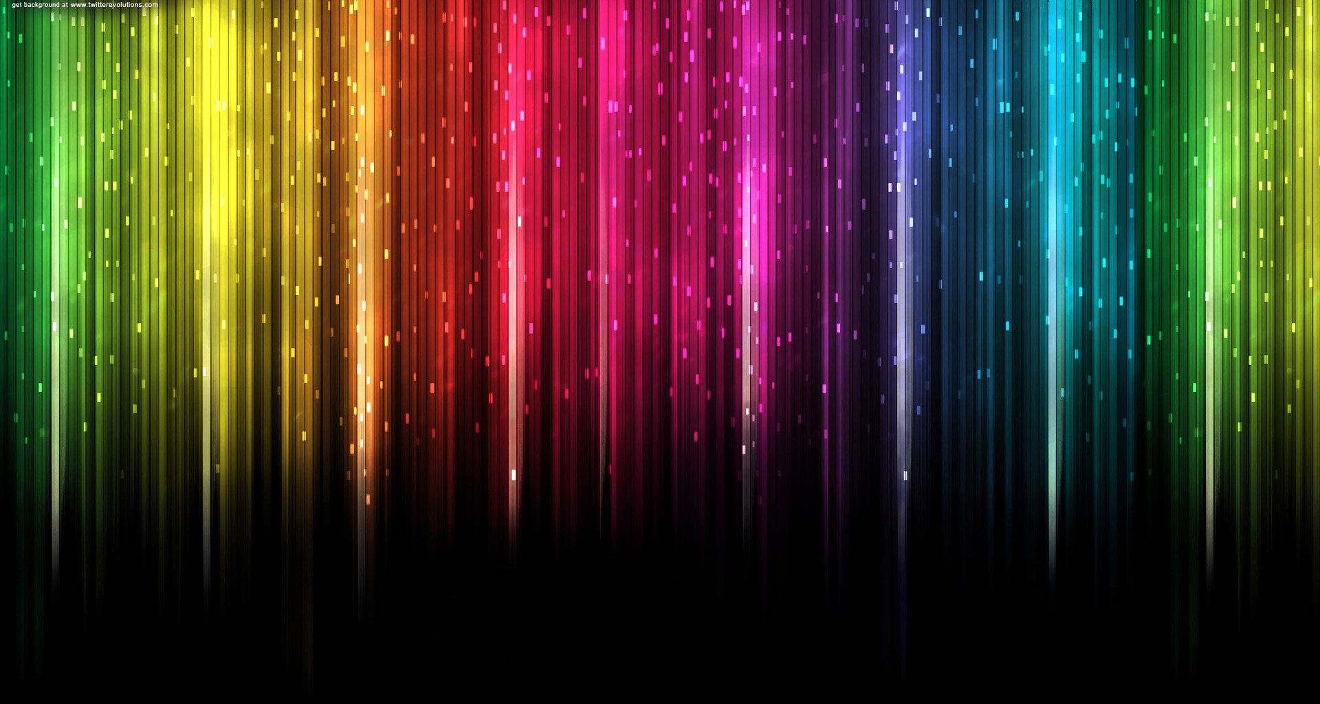 Colorful Stripes Background Evolutions