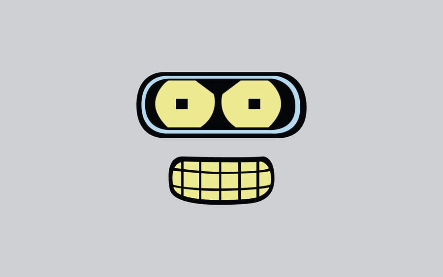 Bender Wallpaper Face By