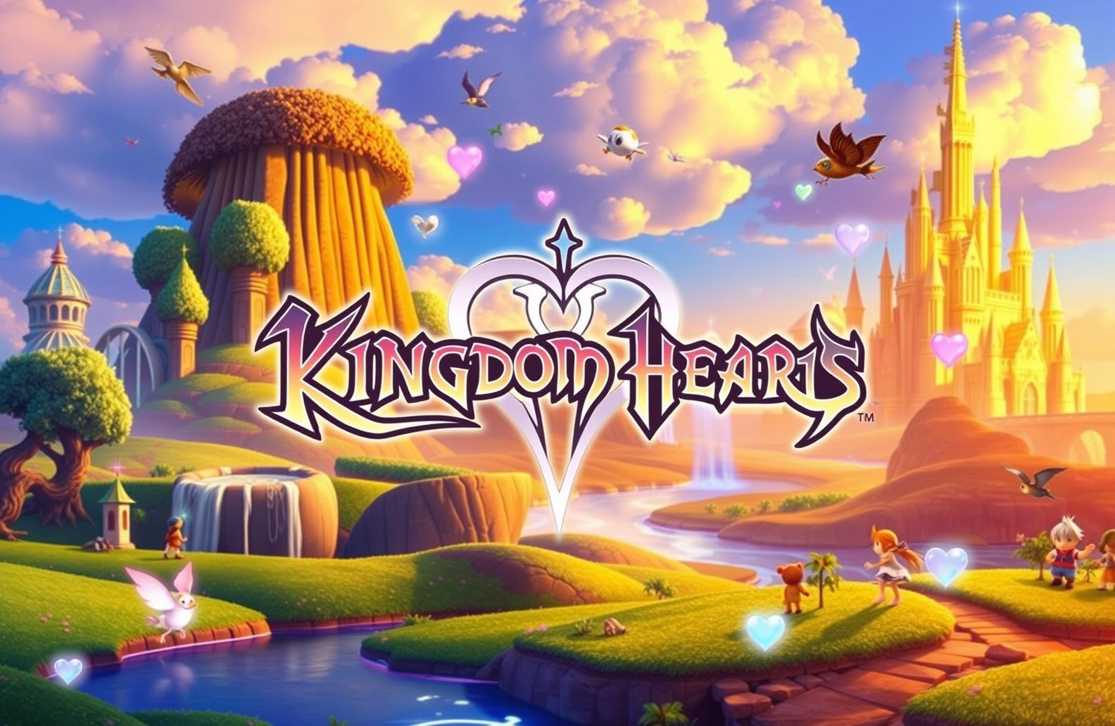 Kingdom Hearts Live Wallpaper