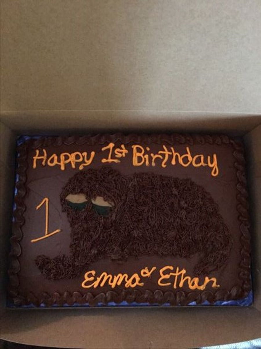Snuffleupagus Cake Cakecentral