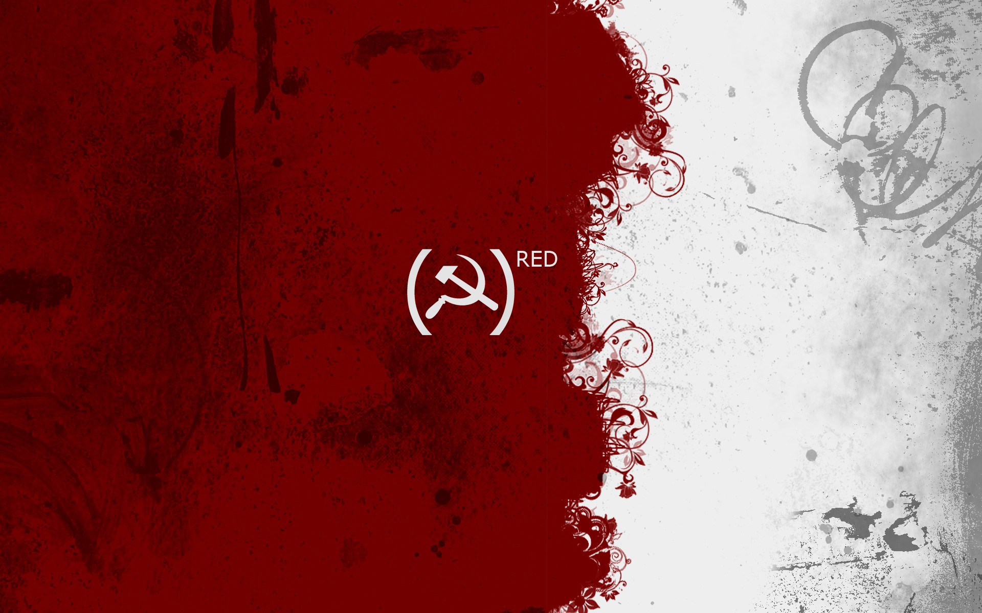 Propaganda Red Wallpaper iPhone
