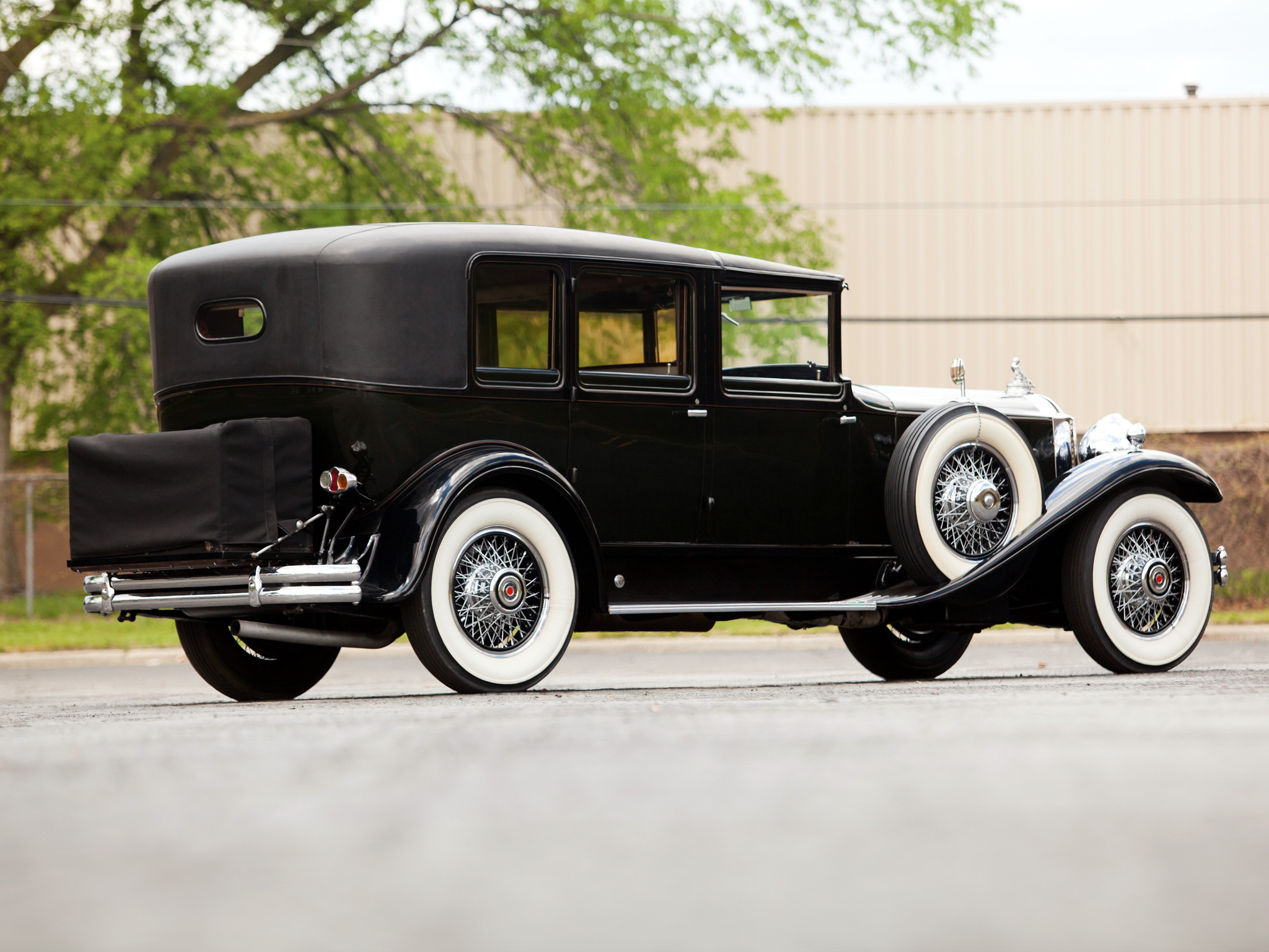 Packard Deluxe Eight All Weather Town Car HD Wallpaper