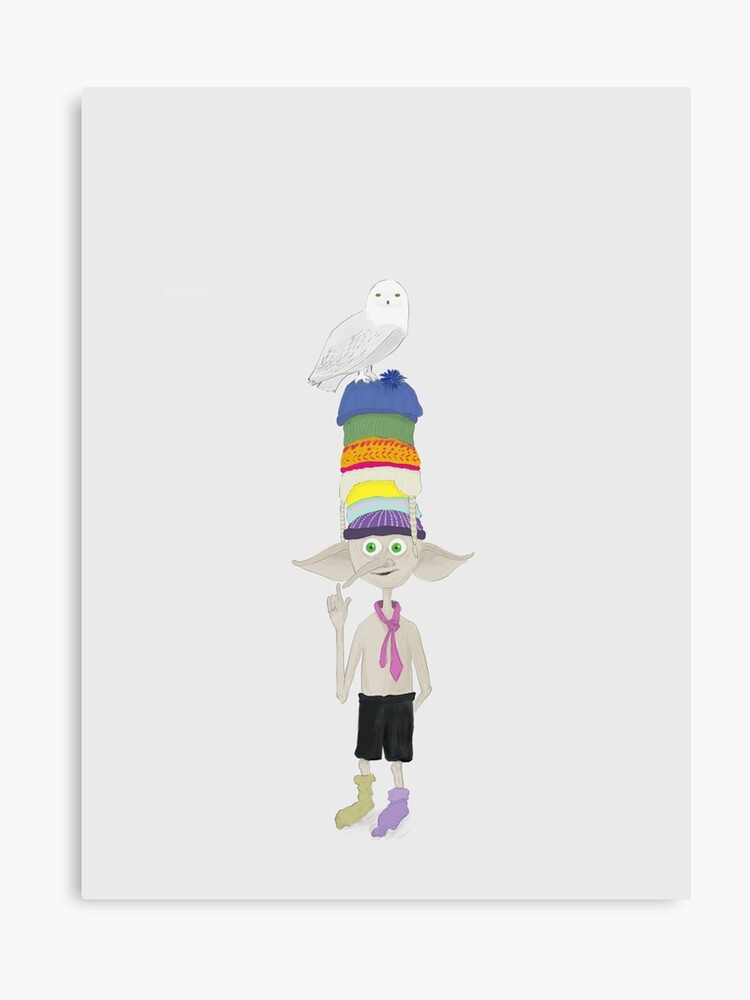 Dobby And Hedwig Background Colour S Print By Bexalot
