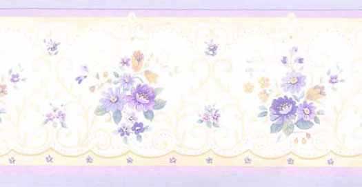 Small Floral Print Wallpaper