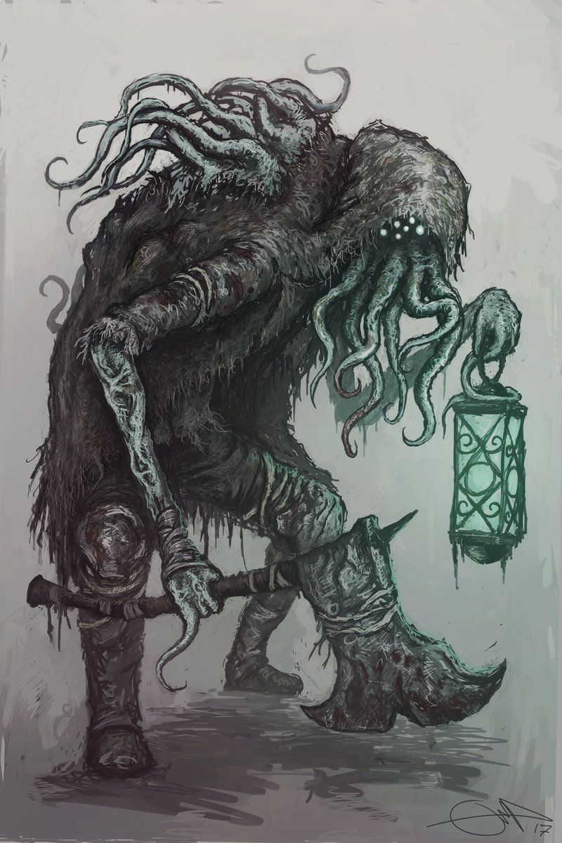 Grave Keeper By Eemeling Scary Art Dark Fantasy Creepy