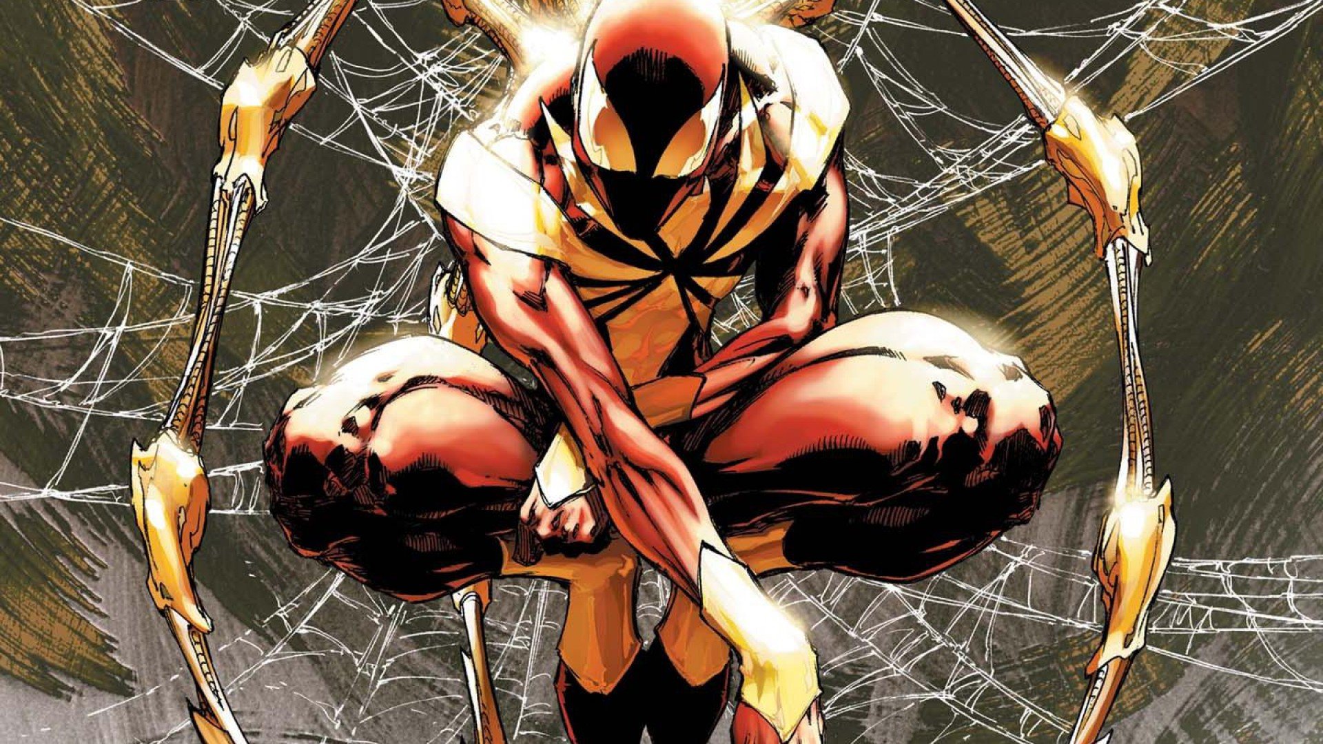 Comic Scarlet Spider HD Wallpaper
