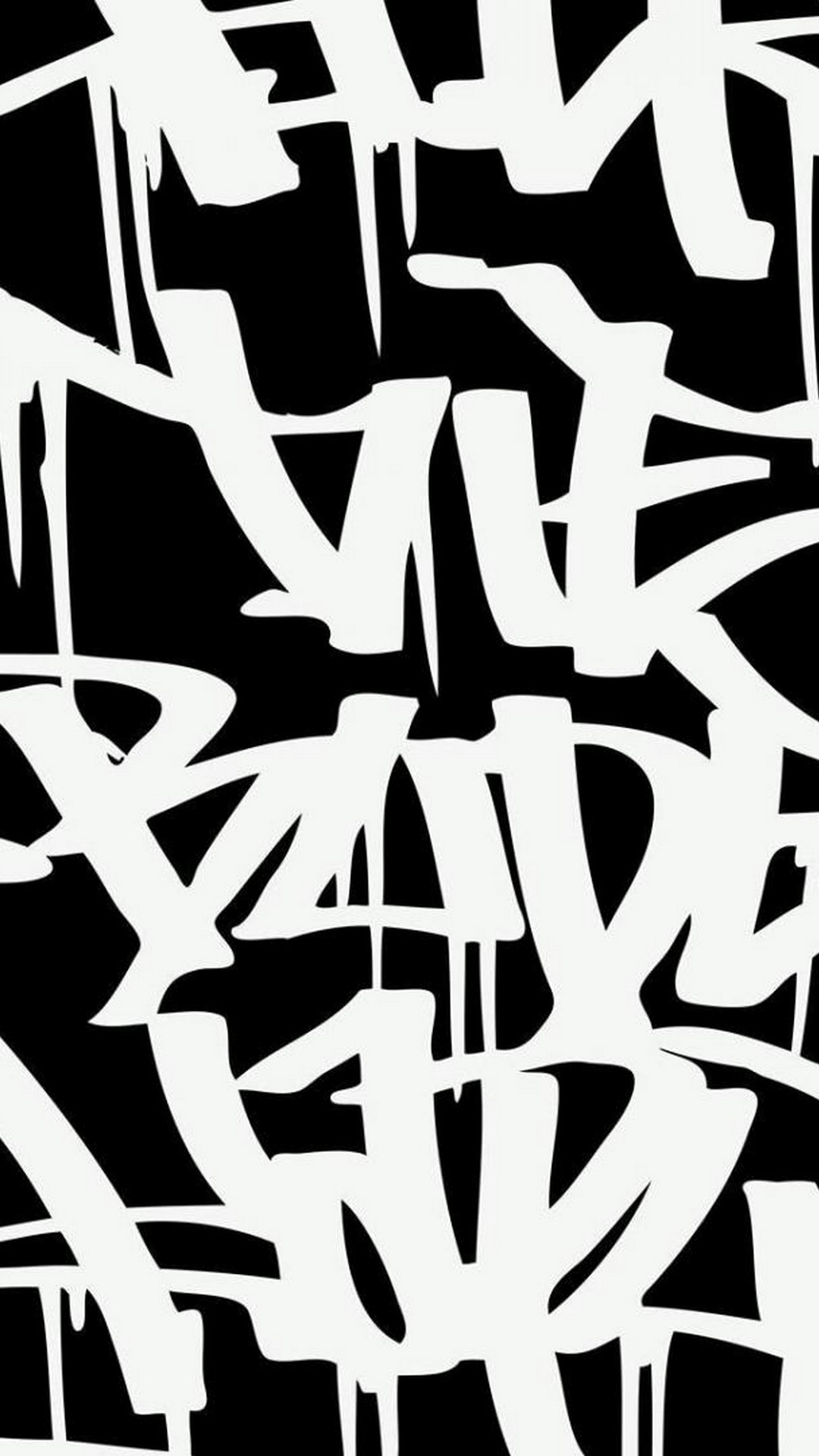 Wallpaper Graffiti Letters iPhone 3d