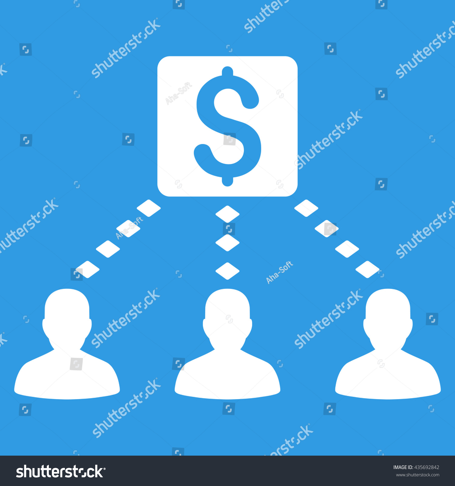 Free download Money Recipients Vector Toolbar Icon Style Stock Vector
