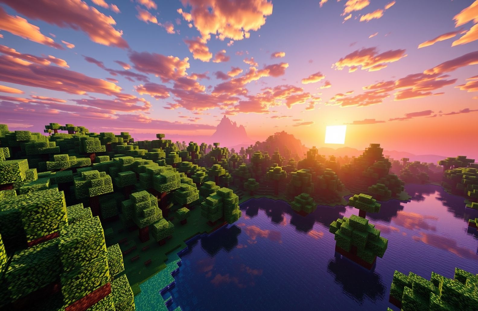  free download minecraft shaders wallpaper hd by cjohnson66
