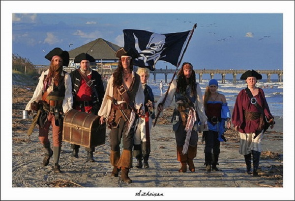Pirate Fest Tybee Island Foto Artis Candydoll