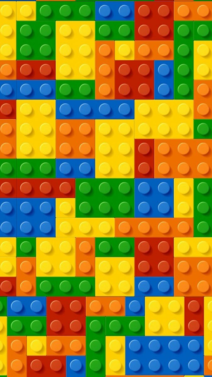 Colorful Legos Galaxy S3 Wallpaper