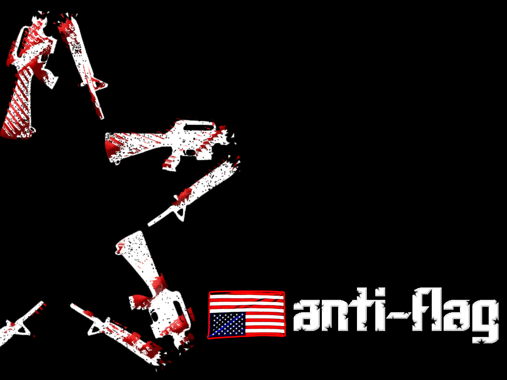 Anti Flag Gunstar Black By Redstarmedia