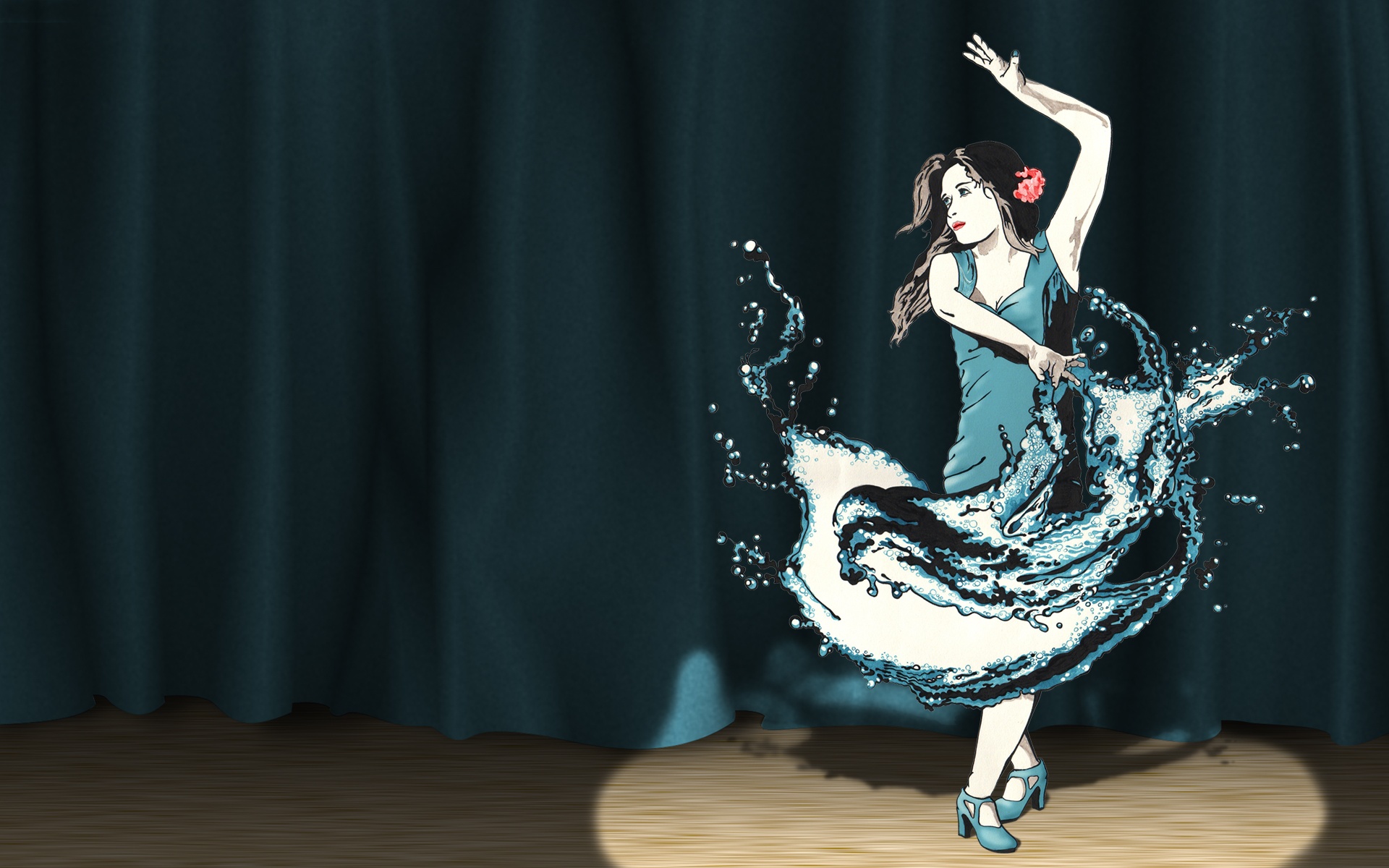 Splash Dance Wallpaper HD