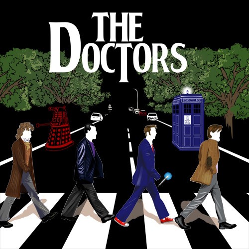 Home The Doctors Who Abbey Road T Shirt