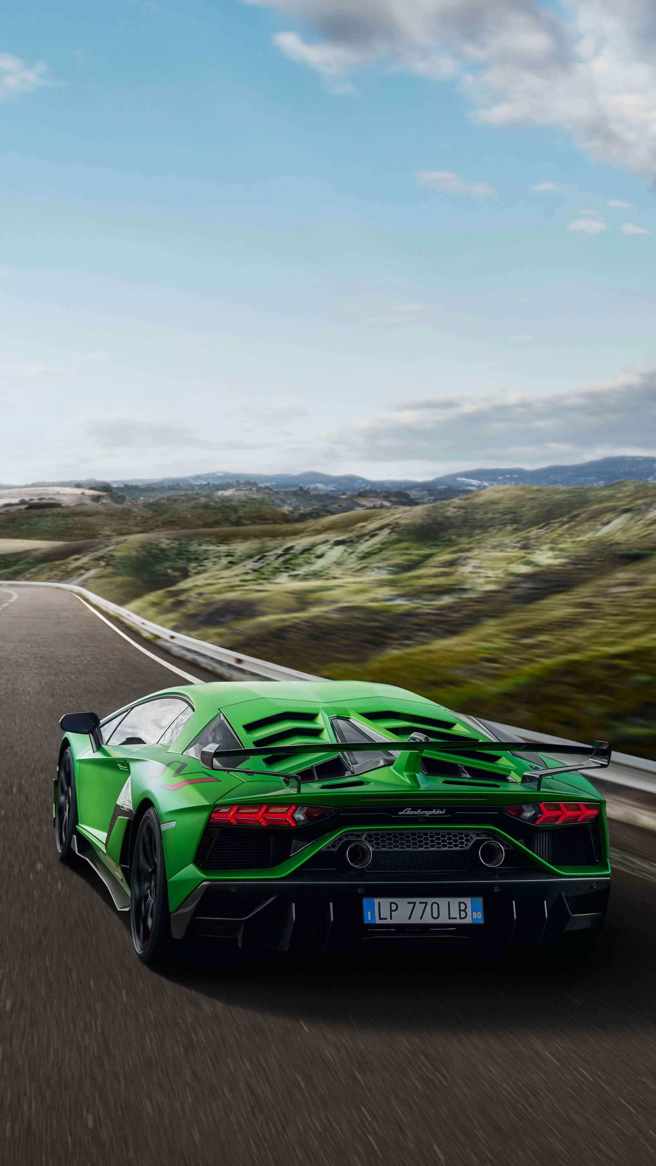 Lamborghini Aventador S iPhone Wallpaper