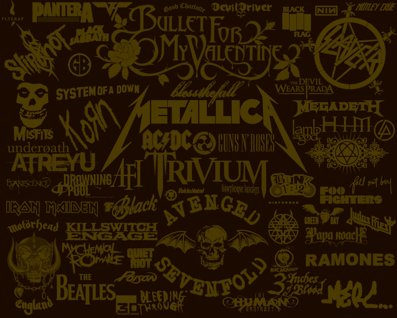 Rock Bands Wallpaper By Merc O Free Images at Clkercom