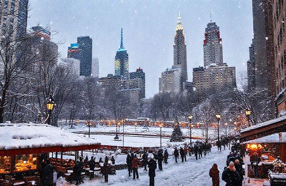 New York City Winter Wallpaper