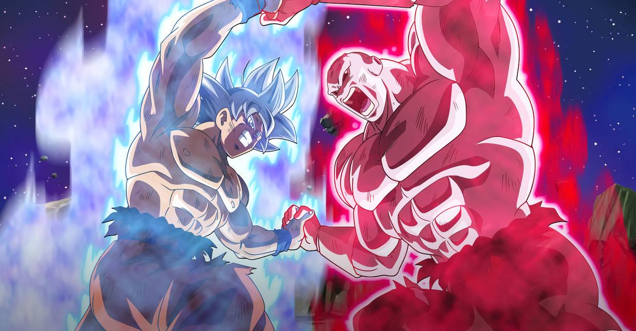 Goku Ui Vs Jiren Wallpaper By Maxiuchiha22