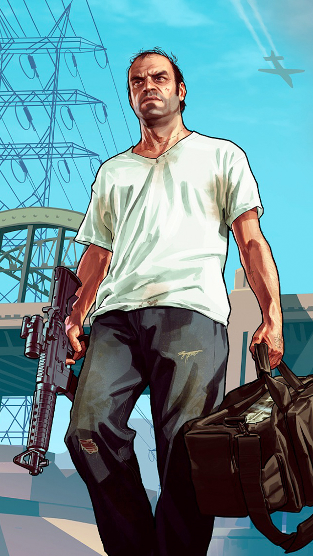 Trevor Gta Iphone Wallpaper