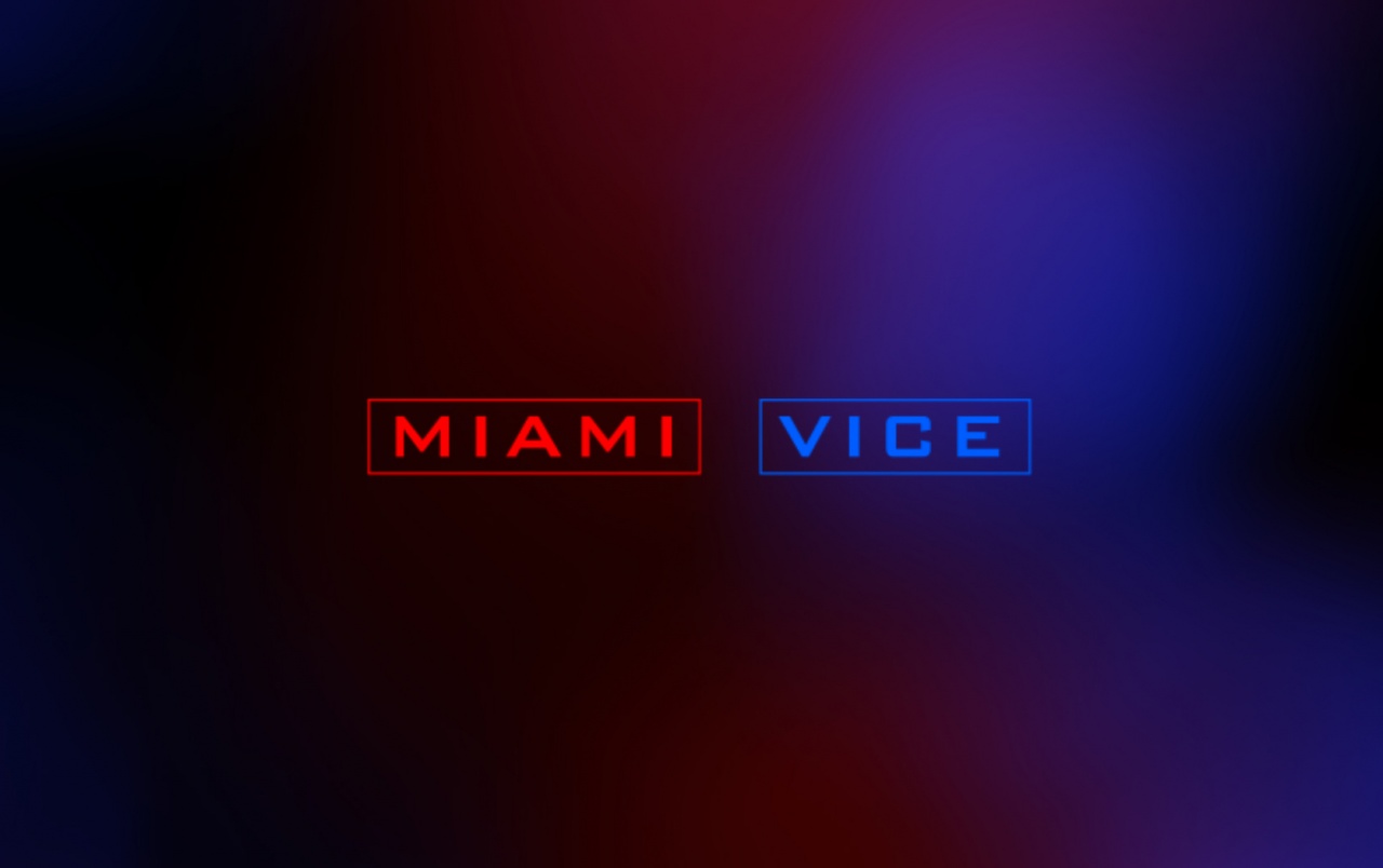 Miami Vice Wallpaper Stock Photos