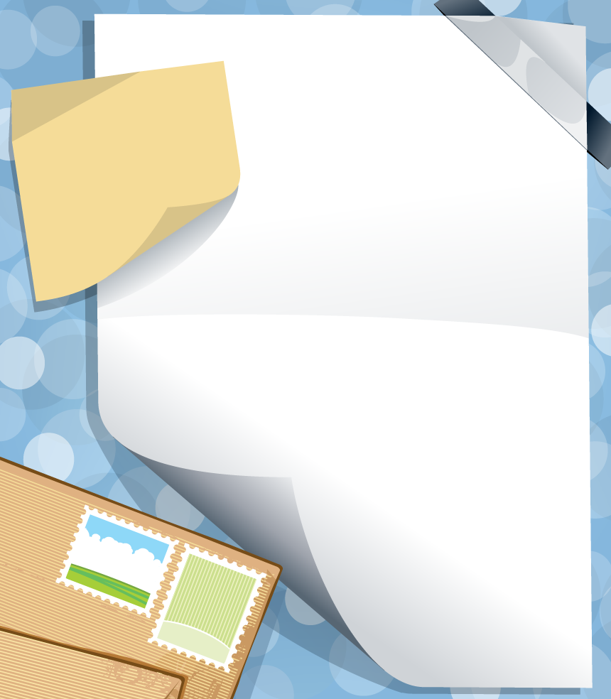 Letter Background Template