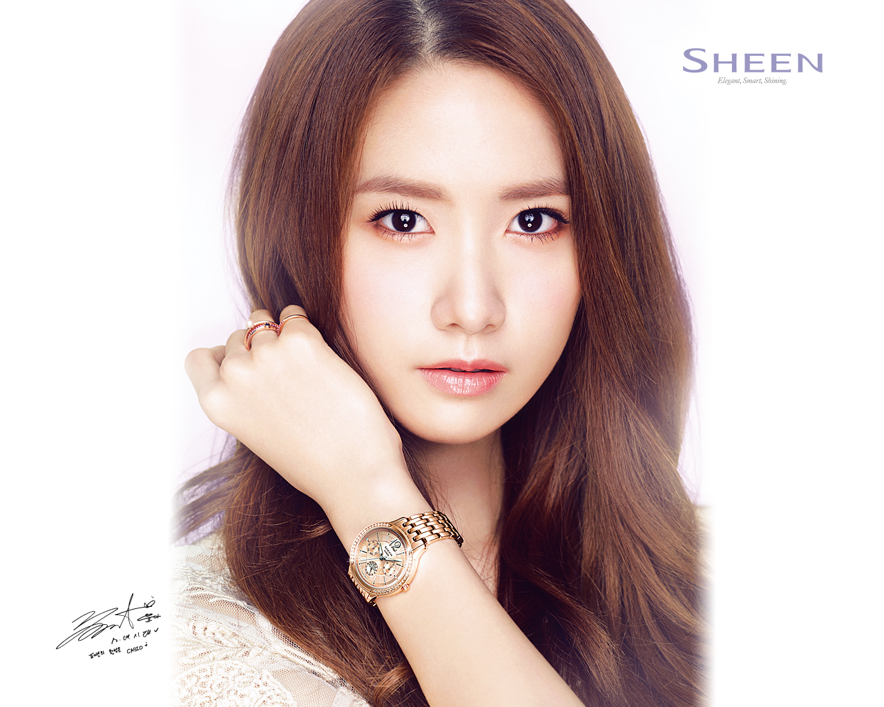 Tiffany Sooyoung And Yoona Snsd For Casio Sheen Cf Wallpaper