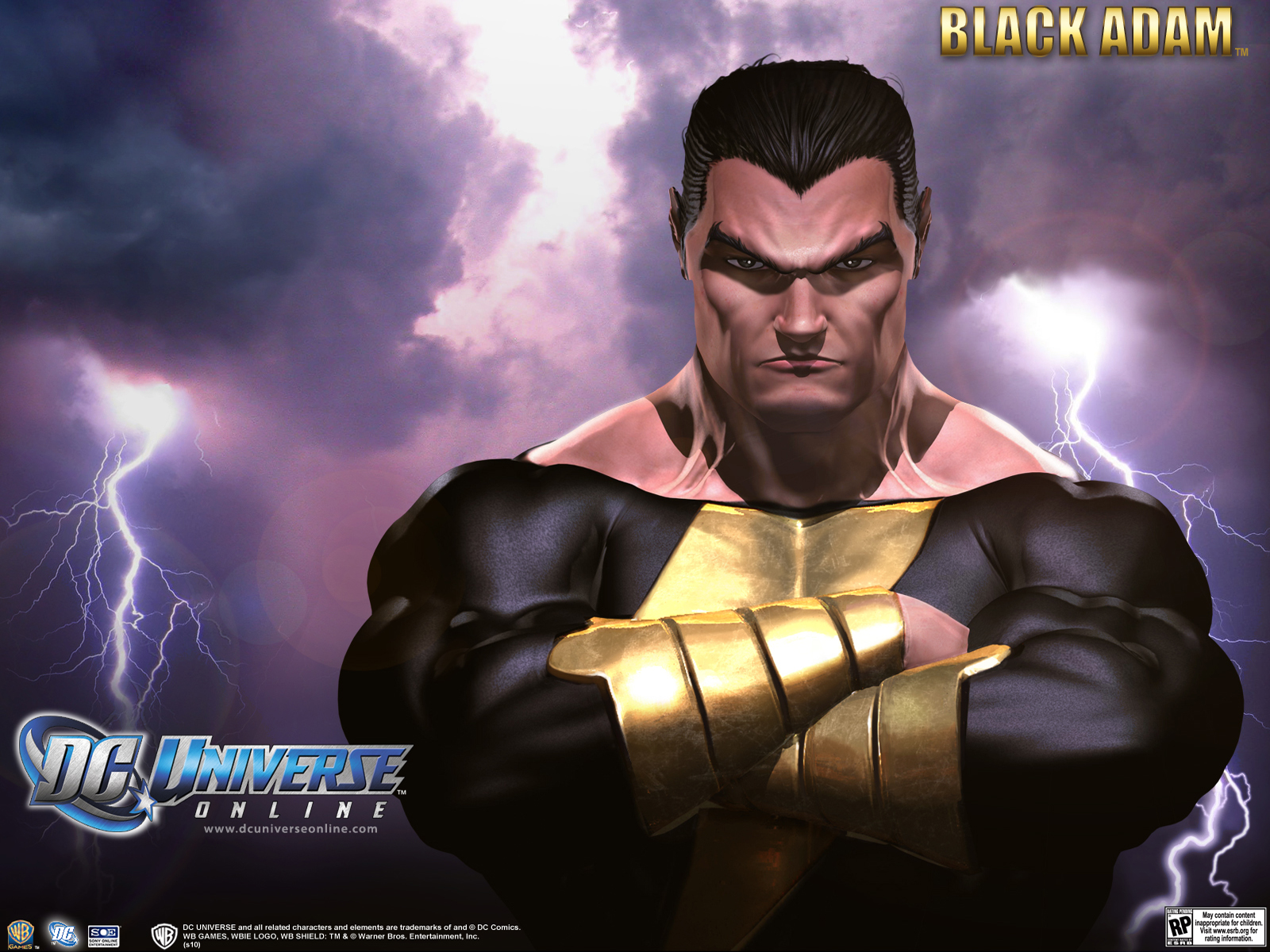 Black Adam   Superhero Games Wallpaper Image featuring Dc Universe