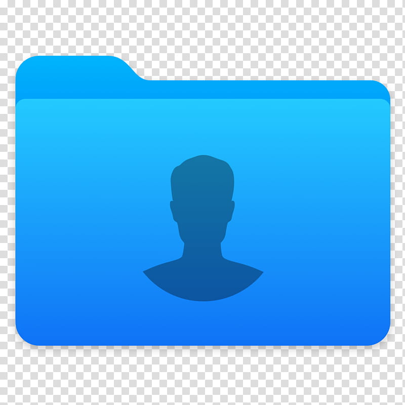 Next Folders Icon User Blue File Folder With Male