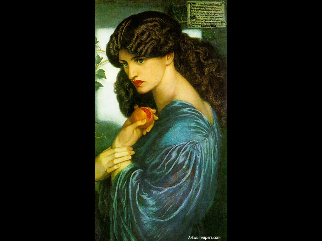 Dante Gabriel Rossetti Paintings Gt Artwallpaper