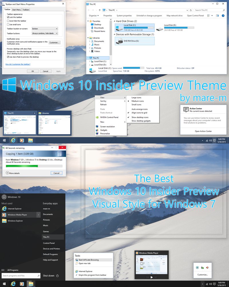 windows 10 pro insider preview build 10130