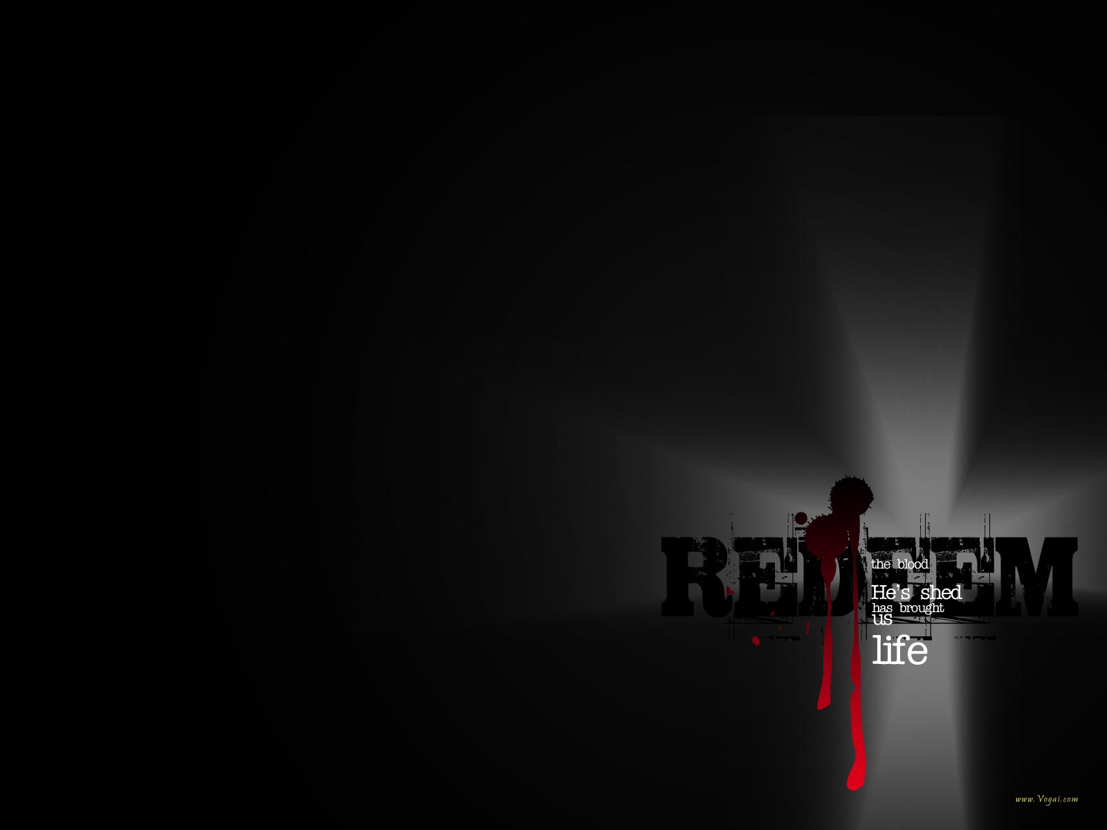Graphic Redeem Black Wallpaper Christian And Background