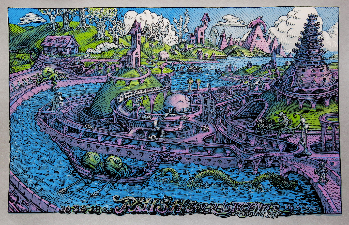 Phish Reading Pa By David Welker X