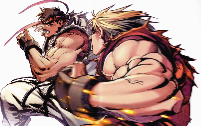Street Fighter Ryu Ken Wallpaper Video Games