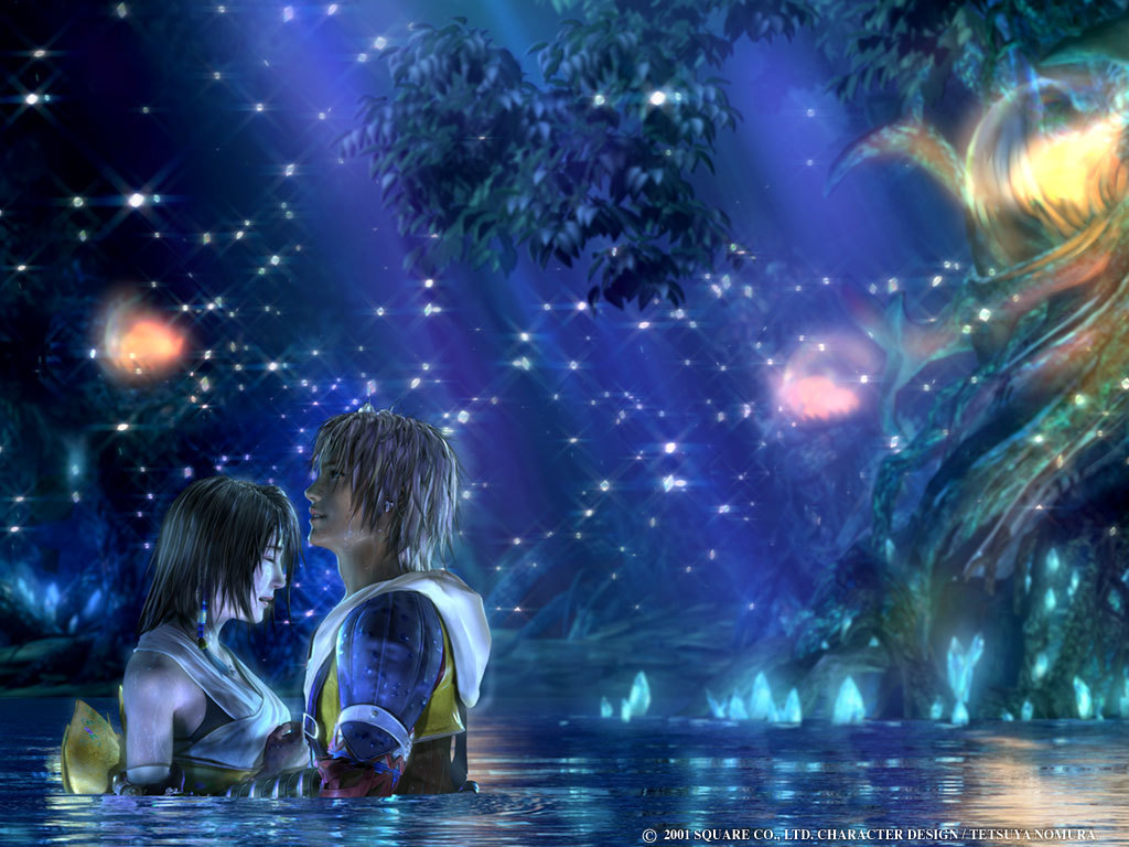 Yuna And Tidus Wallpaper