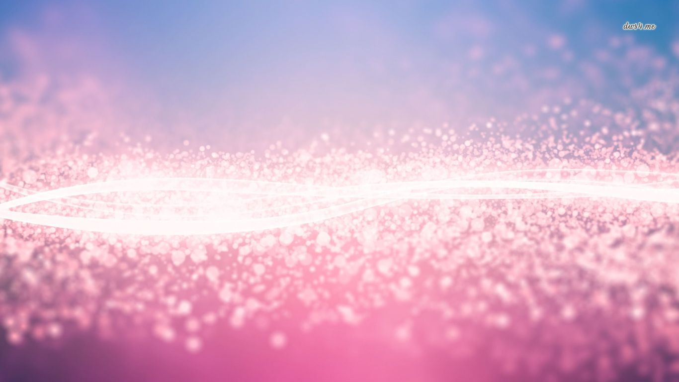 Glowing Wave Sparkle Wallpaper Abstract