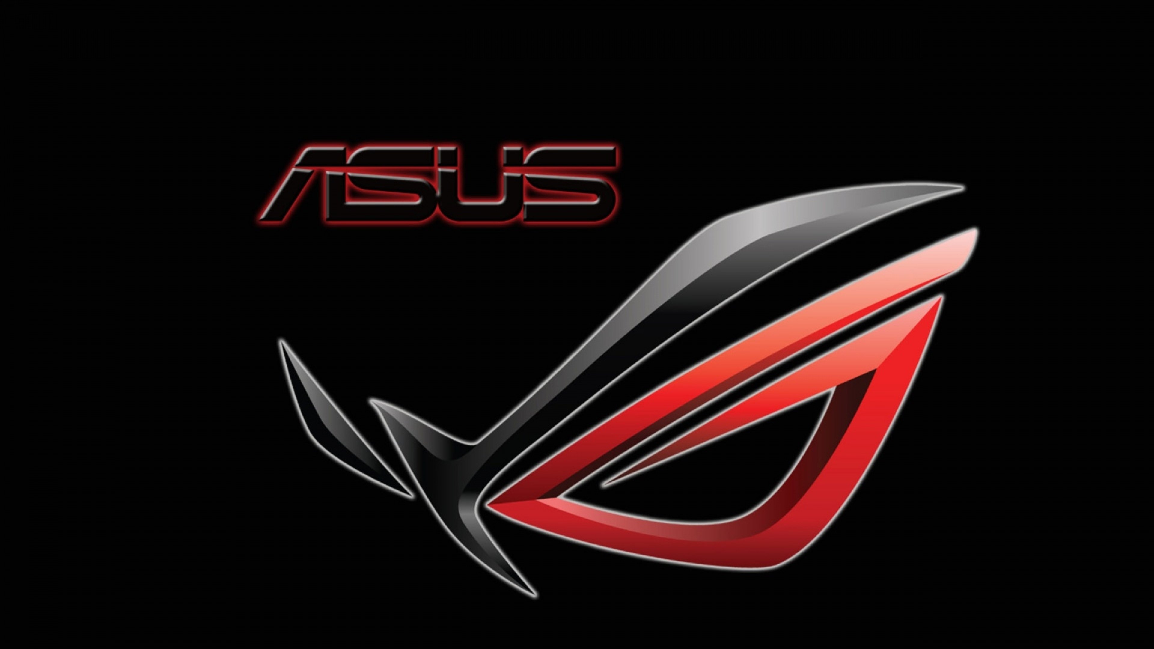 Asus Computers Company Logo Shadow Wallpaper Background 4K Ultra 3840x2160