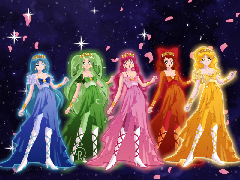 Glitter Force princess mode by angelpony123