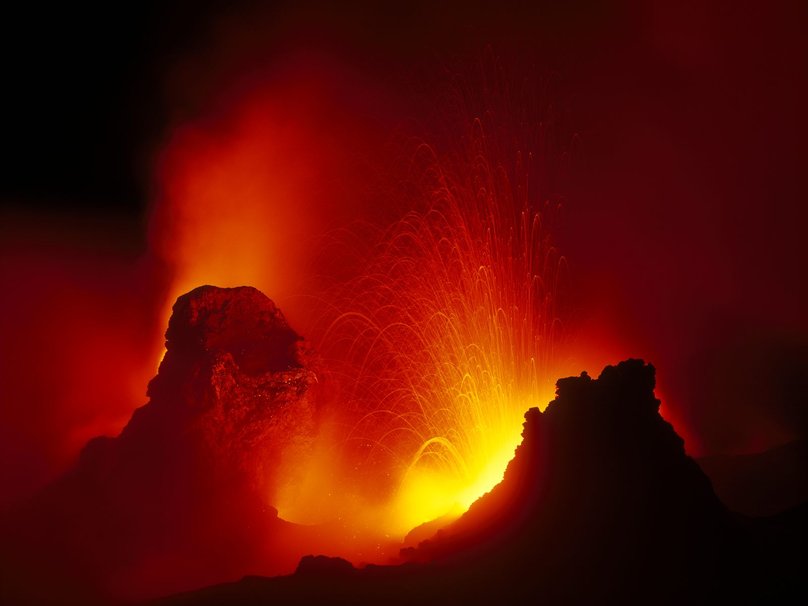 Hawaiian Volcano Wallpaper