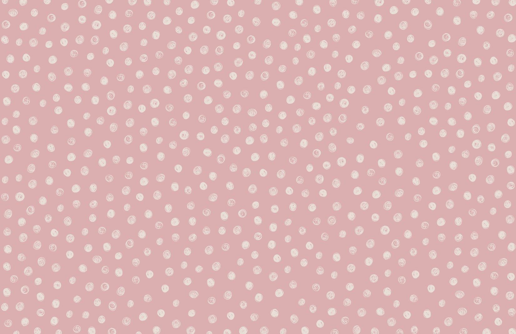Pink Polka Dot Wallpaper Top Background