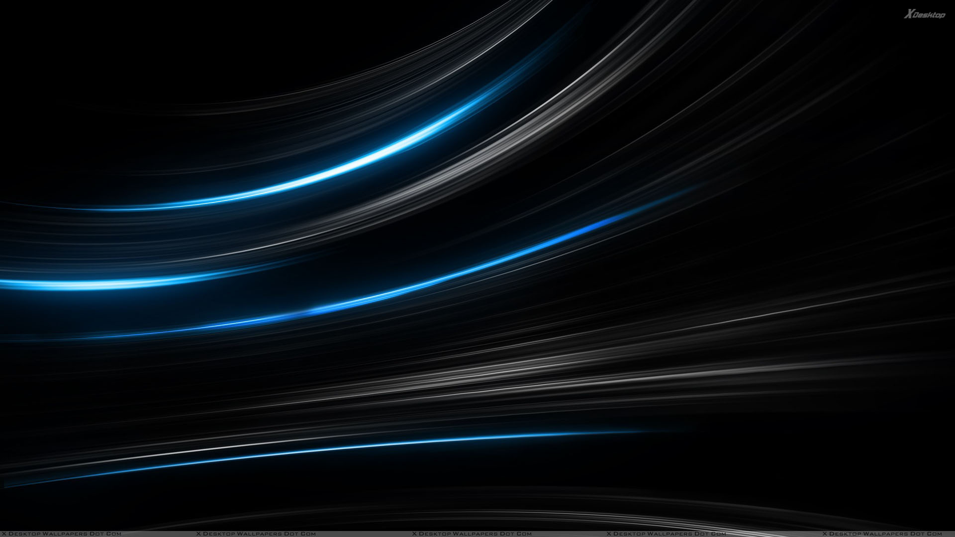 Blue And Black Shade Background Wallpaper