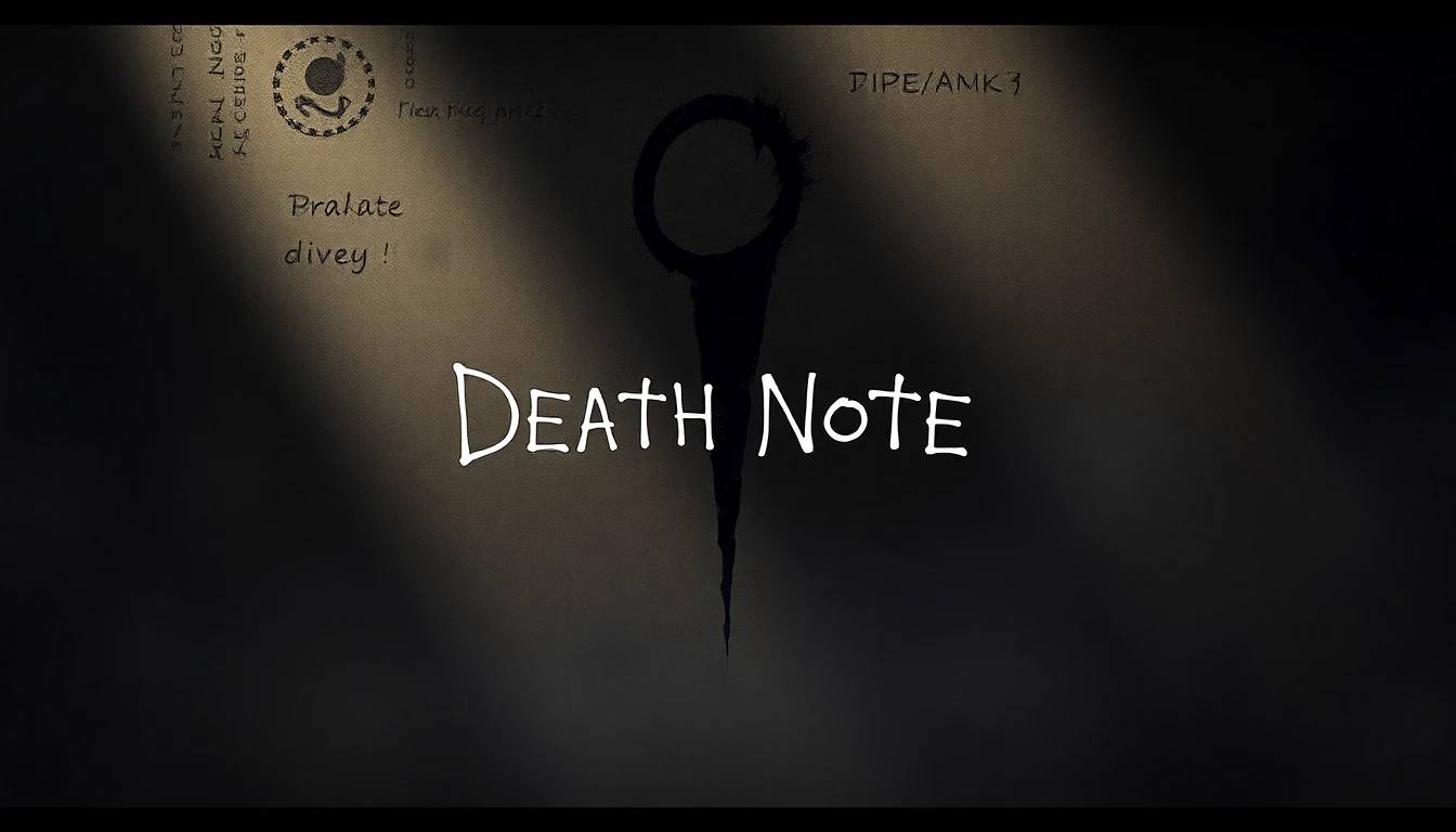 Death Note Computer Wallpaper