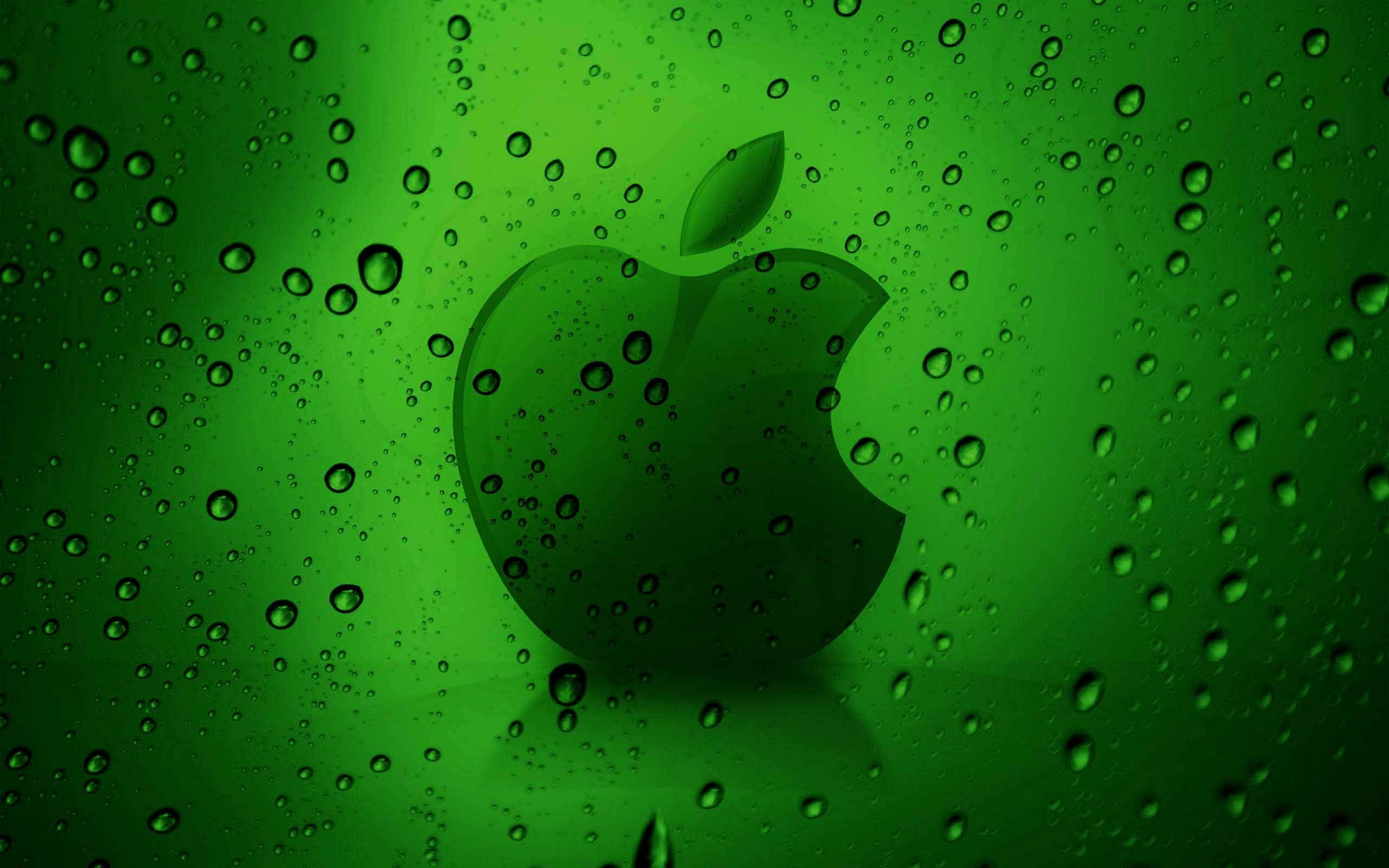 3d Green Apple Hq Wallpaper Desktop Amazing Colourful